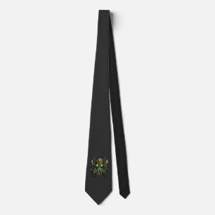Steampunk Cthulhu monster Tie
