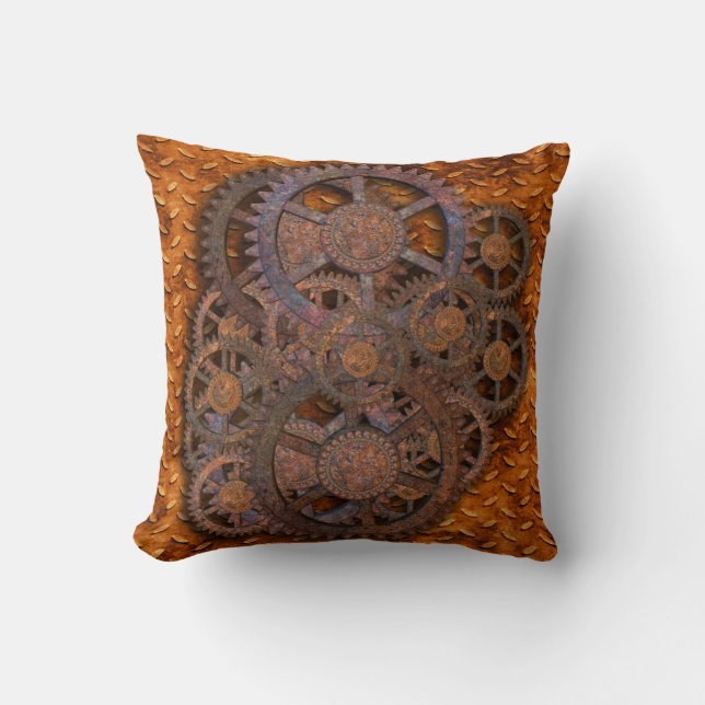 Steampunk Cushion (Front)