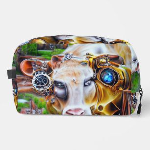 Steampunk Cyber Cow Dopp Kit