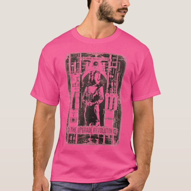 Steampunk Cybermen Retro-Futuristic Sci-Fi Fan T-Shirt (Front)