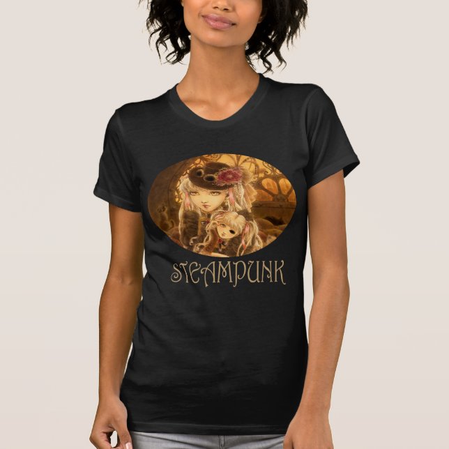 Steampunk Dark Fantasy T-shirt (Front)