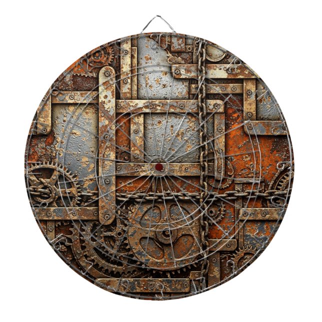 Steampunk Dartboard (Front)