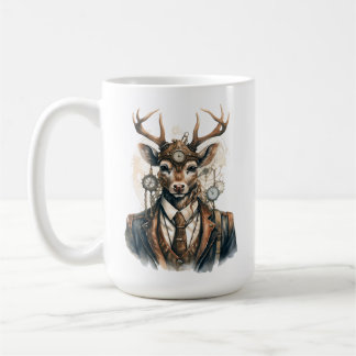 Steampunk Deer Coffee Mug