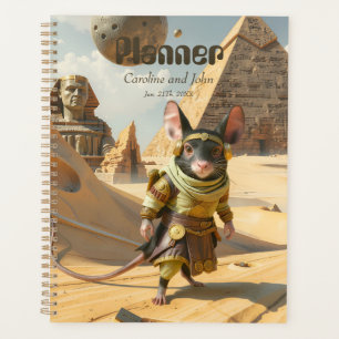 Steampunk Desert Explorer Mouse Planner