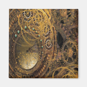 Steampunk Design Magnet