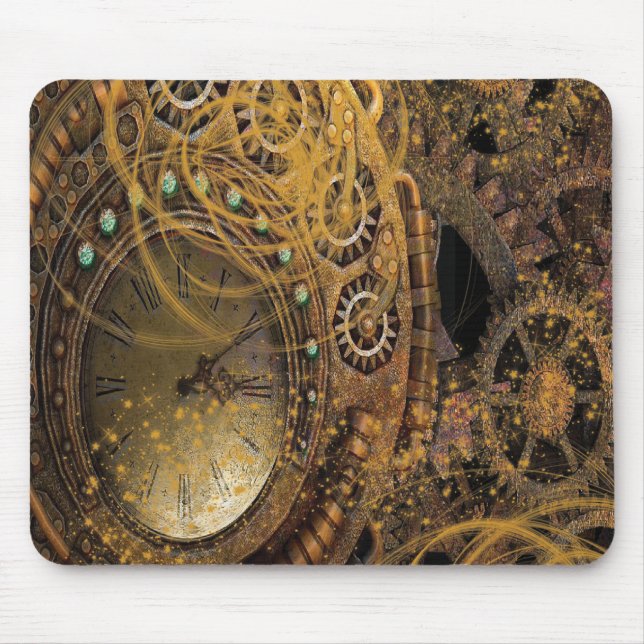 Steampunk Design Mouse Mat (Front)