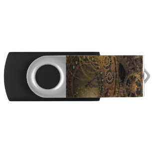 Steampunk Design USB Flash Drive