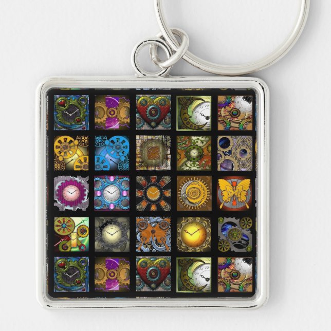 Steampunk Designs Key Ring (Front)