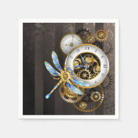 Steampunk Dials with Dragonfly