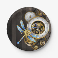 Steampunk Dials with Dragonfly