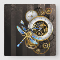 Steampunk Dials with Dragonfly