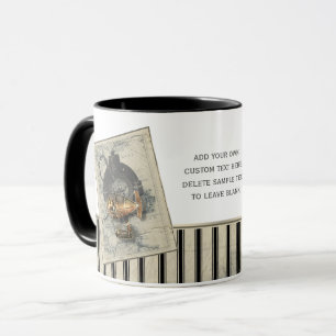 Steampunk Dirigible Balloon Ride Mug
