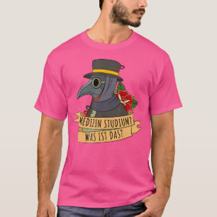 Steampunk Doctor Plague Doctor Mask Medicine Study T-Shirt