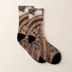 Steampunk Door Socks