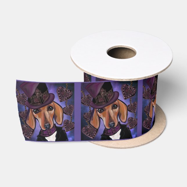 STEAMPUNK DOXIE SATIN RIBBON (Spool)