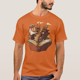 Steampunk Dragon by Tobe Fonseca T-Shirt