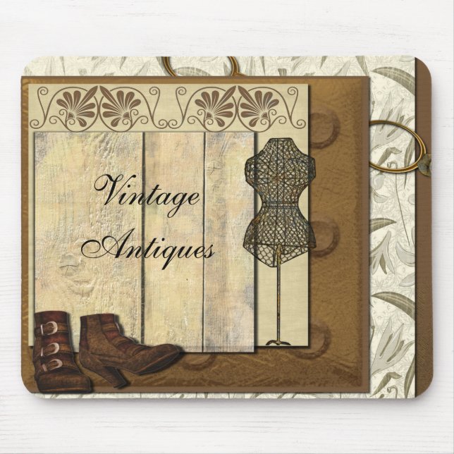 Steampunk Dressmaker Room Mouse Mat (Front)