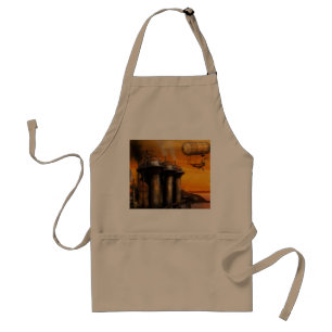 Steampunk - Dystopia - The outpost Standard Apron