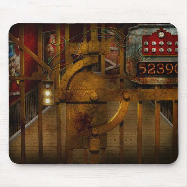 Steampunk - Dystopia - The Vault Mouse Mat (Front)