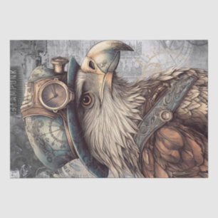 Steampunk Eagle Tissue Paper