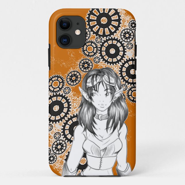 Steampunk Elf - iPhone5 Case (Back)