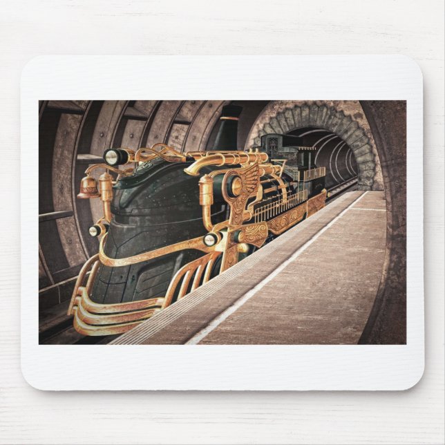 Steampunk Express Mouse Mat (Front)