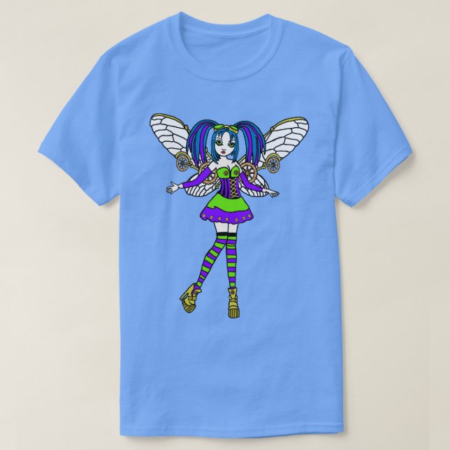 Steampunk Faerie T-Shirt (Design Front)