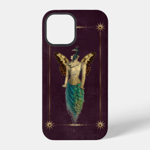 Steampunk Fantasy Peacock iPhone 12 Case