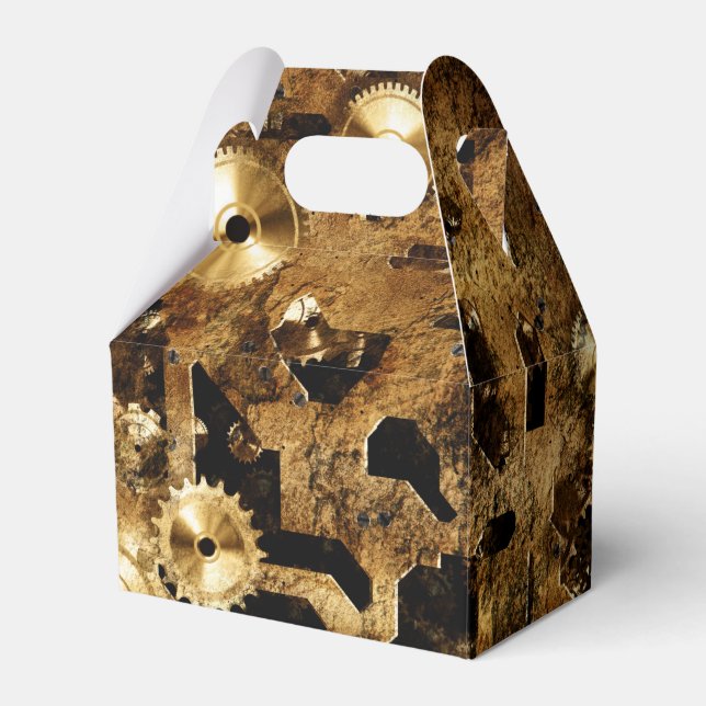 Steampunk Favour Box (Front Side)