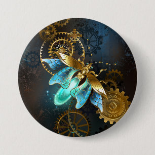 Steampunk Firefly 7.5 Cm Round Badge