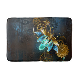 Steampunk Firefly Bath Mat