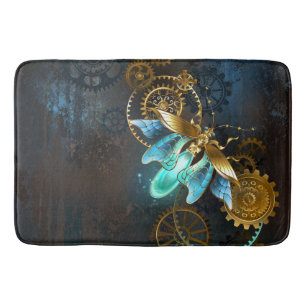 Steampunk Firefly Bath Mat