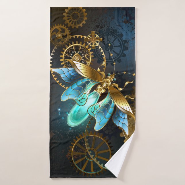 Steampunk Firefly Bath Towel (Bath Towel)