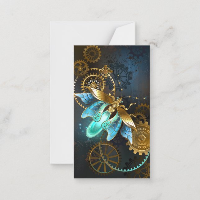 Steampunk Firefly Card (Front)