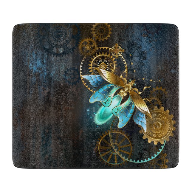 Steampunk Firefly Cutting Board (Front)