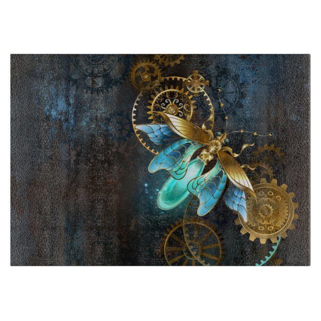 Steampunk Firefly Cutting Board (Front)