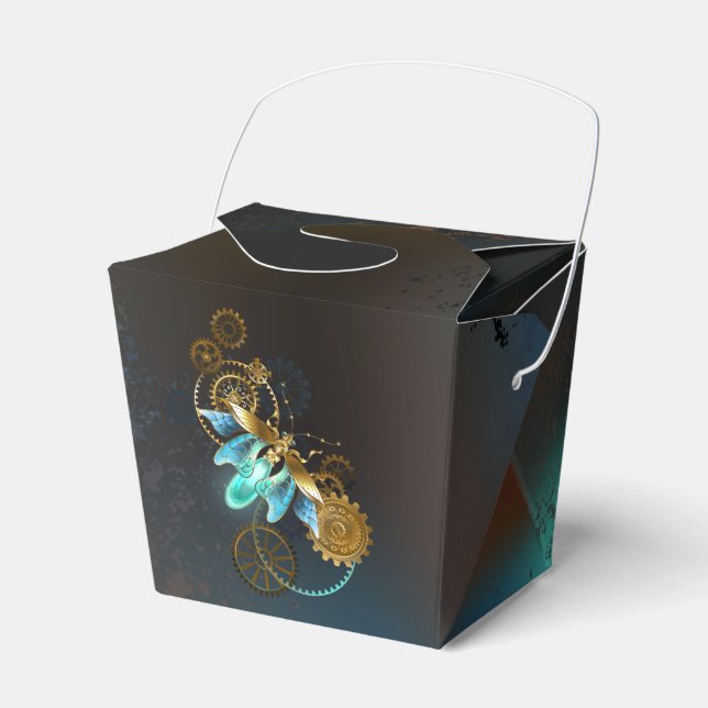 Steampunk Firefly Favour Box (Front Side)