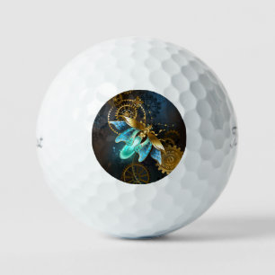 Steampunk Firefly Golf Balls