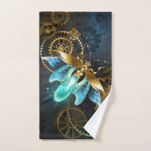 Steampunk Firefly Hand Towel