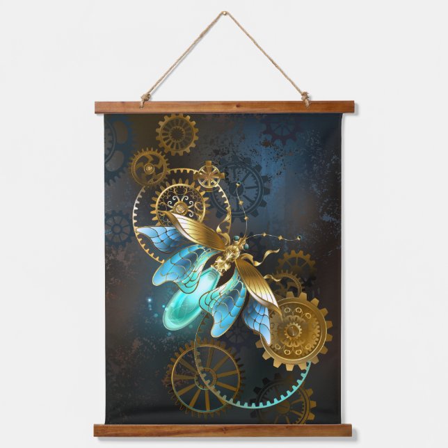 Steampunk Firefly Hanging Tapestry (Front)