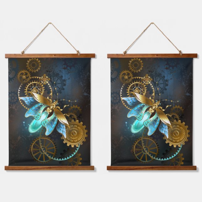 Steampunk Firefly Hanging Tapestry (Double)