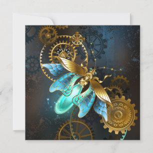 Steampunk Firefly Invitation