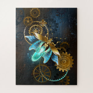 Steampunk Firefly Jigsaw Puzzle