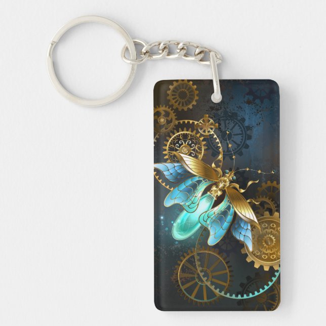 Steampunk Firefly Key Ring (Front)