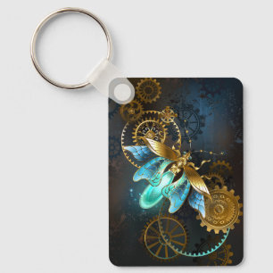 Steampunk Firefly Key Ring