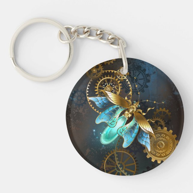 Steampunk Firefly Key Ring (Front)