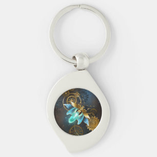 Steampunk Firefly Key Ring