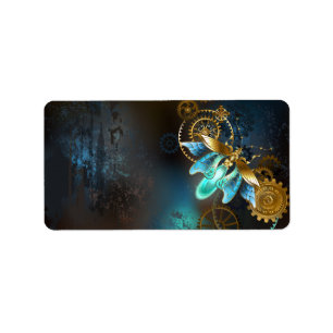 Steampunk Firefly Label