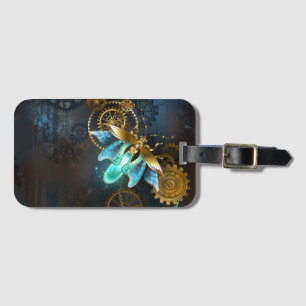 Steampunk Firefly Luggage Tag