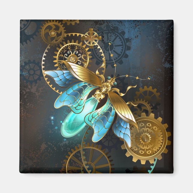 Steampunk Firefly Magnet (Front)